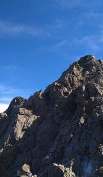 槍ヶ岳登山（せがれ）